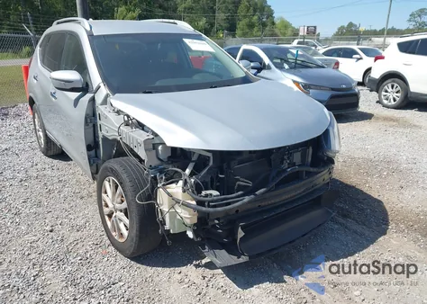 2018 Nissan Rogue Sv из США, поврежденный, VIN KNMAT2MT6JP563980